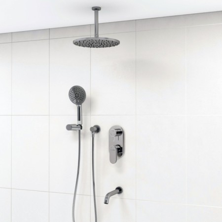 The shower system wasserkraft a175868, built -in, tropical shower, shower, chromium-1