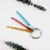 A set of hooks for knitting is portable, on the ring, d = 3/4/5 mm, color colorful color
