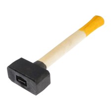 Sledgehammer forged scrap, 3 kg, wooden handle