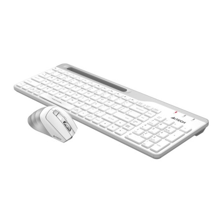 Keyboard + Mouse A4Tech FSTYLER FB2535C CLAV: White/Gray Mouse: White/Gray USB Wireless 103388-4