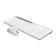 Keyboard + Mouse A4Tech FSTYLER FB2535C CLAV: White/Gray Mouse: White/Gray USB Wireless 103388
