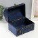 Casket chest "Leo. With rivets" bright blue 16x15.5x22 cm