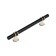 Cappio bracket handle, m/o 128 mm, d = 12 mm, plastic, gold/black color