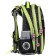 Frame backpack 36 x 29 x 17 cm, Across 192, filling: bag, gray/green ACR22-192-5