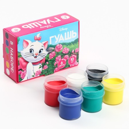 Gouache 6 flowers of 10 ml, “kitty Marie”, cats aristocrats-2