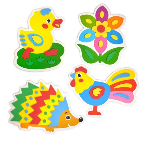 Soft picture for kids "Funny animals"-2