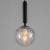 Bayerlux lamp "Javier" E14 40W Black-Product 15x15x35-185 cm