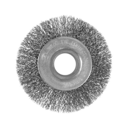 Metal brush for ushm tundra, flat, landing 22 mm, 100 mm-3