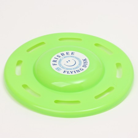 Flying saucer "Figure" light green, 20 cm-3