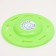 Flying saucer "Figure" light green, 20 cm