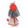 Set for making toys from flax and cotton with hair from yarn "Baba Yaga", 21 cm
