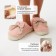 Women's slippers, size 36-37, pink color