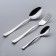 Diningrian set "Triumph", 18 objects, thickness 2 mm, silver