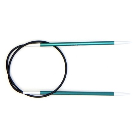 Knitting needles aluminum circular zing Knitpro, 40 cm/3.25 mm 47066