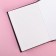 Notepad A7 "Minnie", 64 sheets, in a solid cover, Minnie Mouse