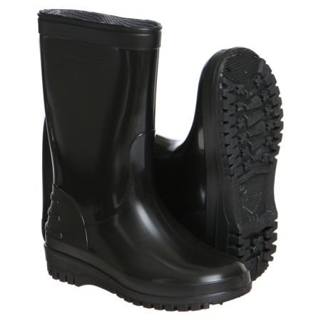 Women's boots S-11chnu, PVC, insulated, black, size 37 (232)