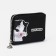 Lightning wallet, card for cards, for coins, black color