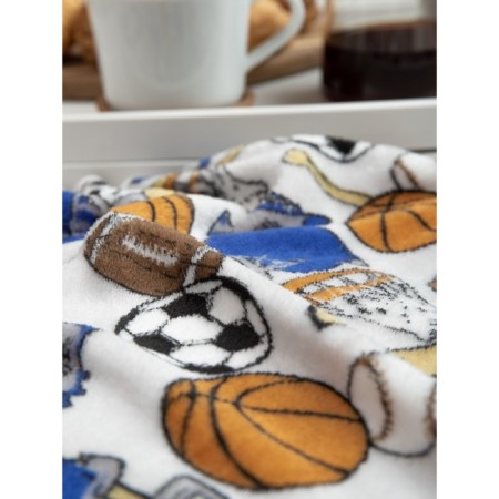 Texrepublic blanket, size 150x200 cm, blue color-1