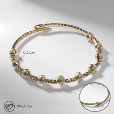 Bracelet with rhinestones 
