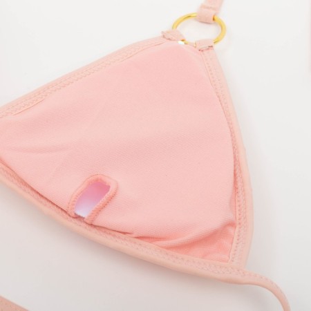 Separate Minaku swimsuit with sequins pink color, size 46-8