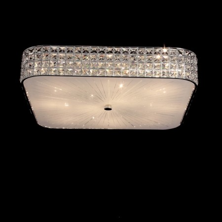 Causte "Portal" 10x60W E14 chrome 61x61x15 cm-1