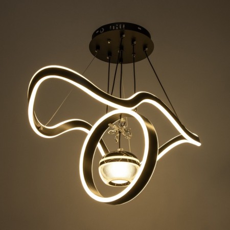 Lamp with DDD "Viva" LED 180W 3000-6000K Black 63x29x15-115 cm-2