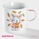 Mug ceramic share "bunny" bunny, 230 ml, white color