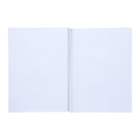 A4 notebook, 96 sheets in a ruler on a crest "Student Blue", cover Combined Cardboard, Matte lamination, embossing, Block 60 g/m2-1