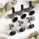 Kilko Music Life Mechanics set, silver with black