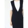 Dress with a deep neckline, size 48