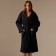Welfare Women's bathrobe SL Home: Basic "Dark Mare", size S, 100% cotton, 300 g/m2