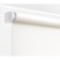 Rolled curtain 70 x 175 cm, "Plain", white color