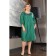 Women's dress, size 52, green color
