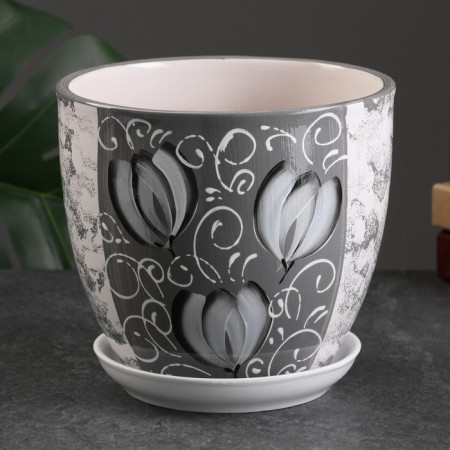 Flower crocus pot 2.5 l