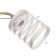MIA chandelier 3x60W E27 gold, chrome 46x46x28cm