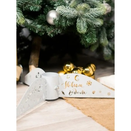 200-037gray standing Christmas tree 200-037gray 64x64x11 cm-1