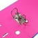 A4, 75 mm, LAMARK, PVC, bilateral wrapping, metal edging, pocket for a spine, collected, blue/pink