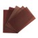 Wax for the manufacture of candles, brown, 1 kg, 12 sheets, 39x26 cm