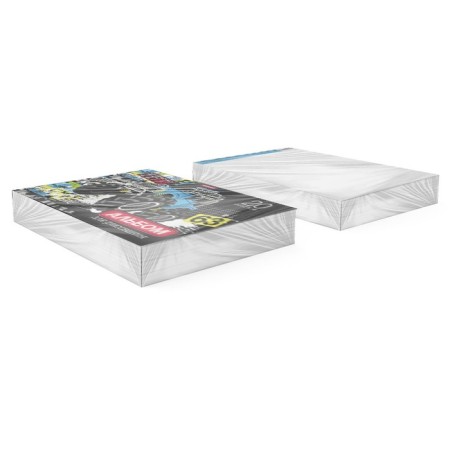 Album for drawing A4, 20 sheets, block 120 g/m², glue, Erich Krause "Track Car", 100% whiteness, solid substrate-3