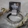 Bracelet Unisex "Style" rectangles, black color with silver, 21 cm