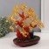 Bonsai souvenir "Amber Cash Tree" 252 Stones 25x22x11 cm