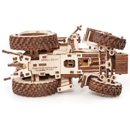 Prefabricated model 3D Ewa tractor Belarus 82-9