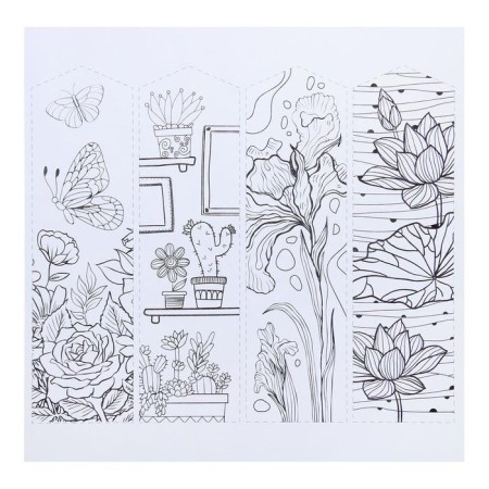 Coloring - anti -stress, album "Flower pleasure" 20 p.-4
