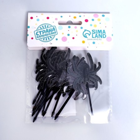 Swaps for canapes "Spider", set of 12 pcs.-2
