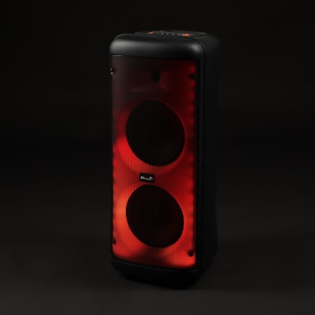 Portable karaoke system Eltronic Wave 500, 80 W, BT, SD, AUX, USB, 3600 mAh, black-8