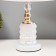 Highway lamp 16138/1 E27 40W+LED light-gold backlight 28x28x45 cm Risalux