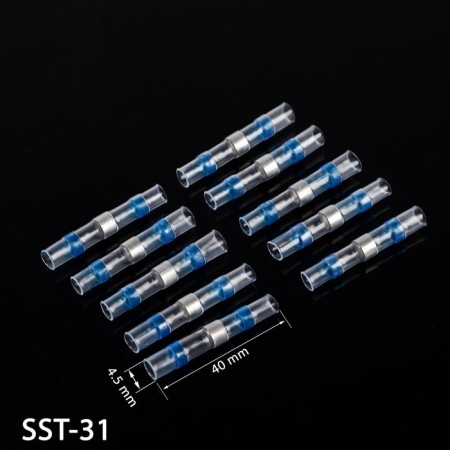 Thermal assembly tube is SST-31, for AWG 16-14 wires, set 10 pcs