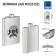 Flaw for alcohol "Best of the best man", stainless steel, 240 ml, 8 oz