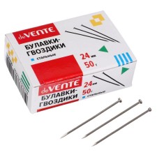 Clove pins 24 mm, 100 pieces, Devente, cardboard box