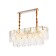 Crystal chandelier with Ambrella Light, Traditional, Tr5389, E27, Color Gold